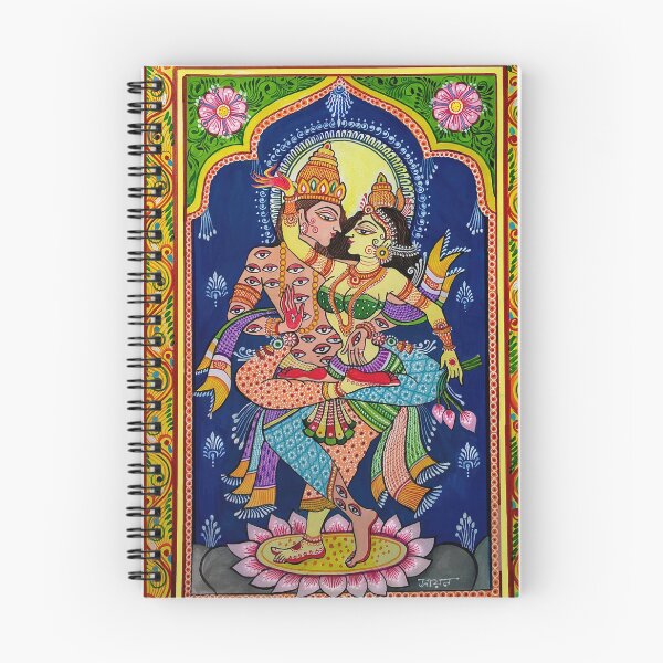 Item preview, Indra with Ahalya, Pattachitra Painting designed and sold by Onodera.