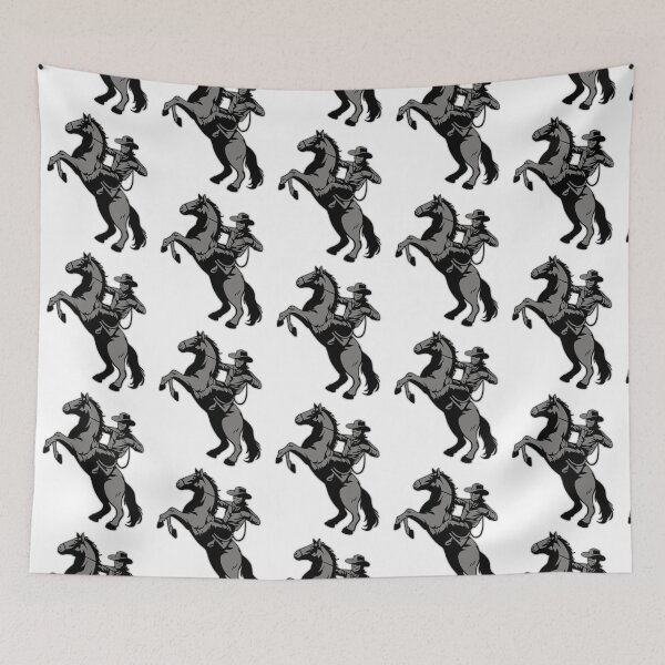 Item preview, Outlaw Bandit Guy with Horse     designed and sold by BraidedThrift.