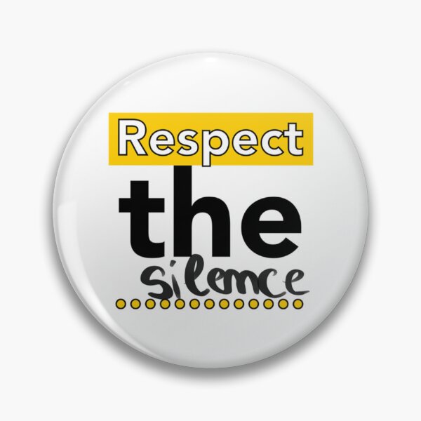Item preview, R.E.S.P.E.C.T. the SILENCE      designed and sold by BraidedThrift.