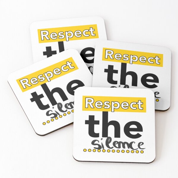 Item preview, R.E.S.P.E.C.T. the SILENCE      designed and sold by BraidedThrift.