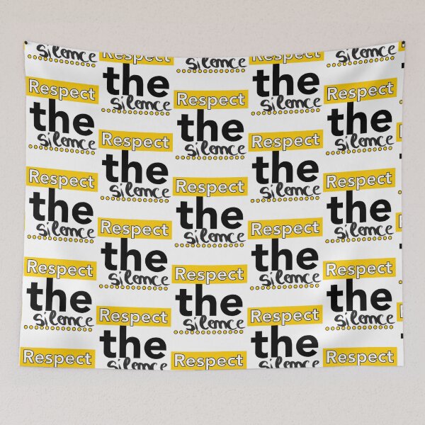 Item preview, R.E.S.P.E.C.T. the SILENCE      designed and sold by BraidedThrift.