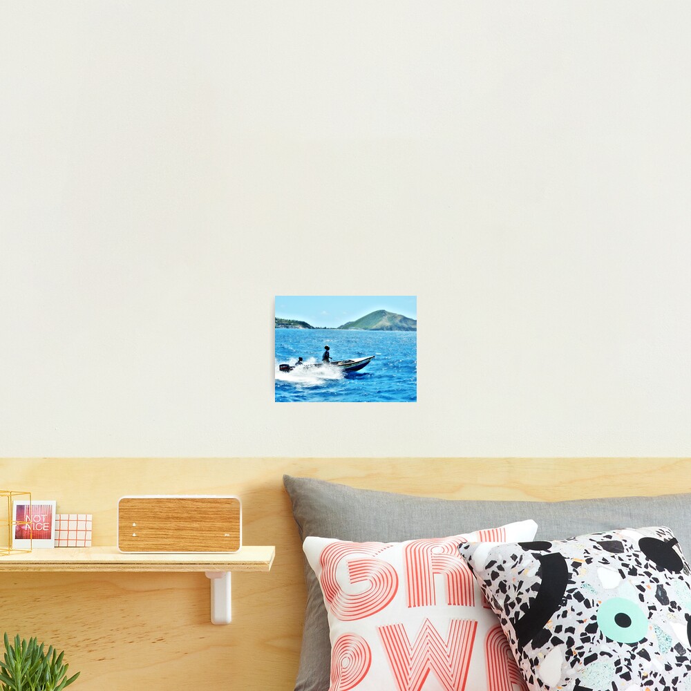Indigo Seas Photographic Print