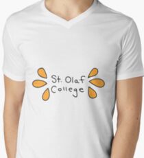 St. Olaf College Men's V-Neck T-Shirt