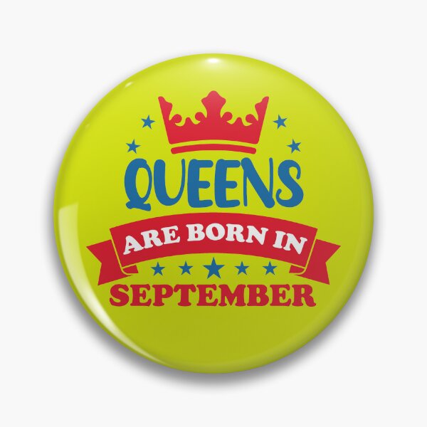 Item preview, Queens Are Born In Septemeber. Funny September  Birthday, September Lady. Birthday Queen designed and sold by DesignHouse07.