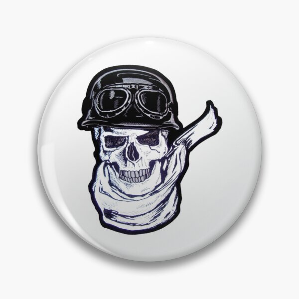 Item preview, Skeleton Biker      designed and sold by BraidedThrift.