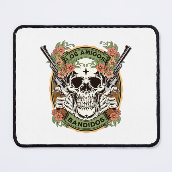Item preview, skull bandits designed and sold by BraidedThrift.