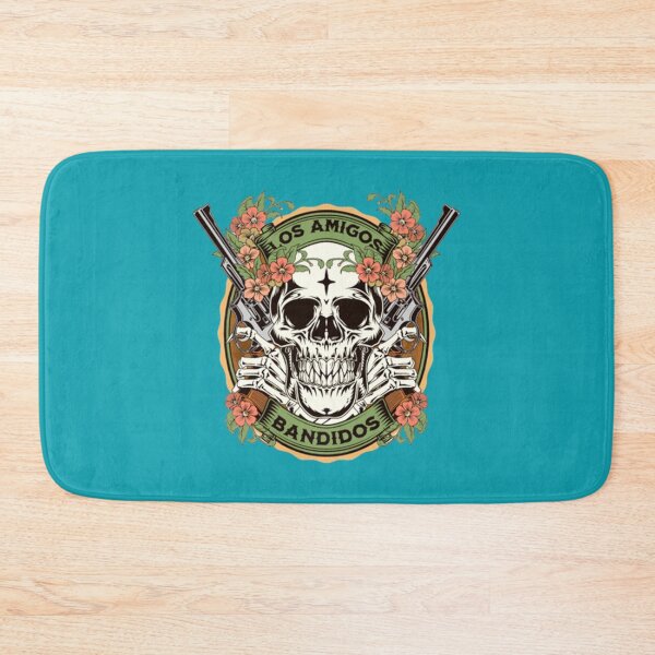 Item preview, skull bandits   designed and sold by BraidedThrift.