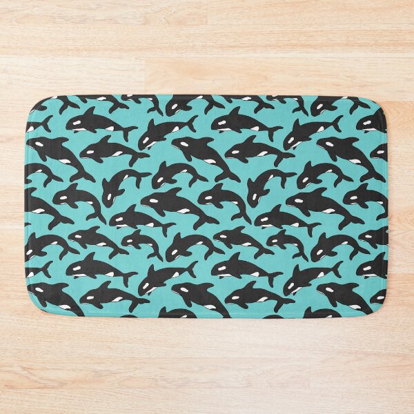 Item preview, Orcas - Blue designed and sold by kmstudio.