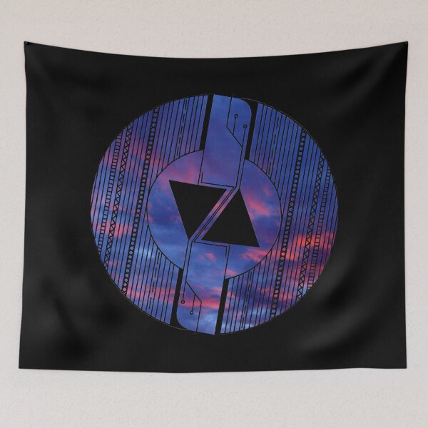 Item preview, Dark Red Blue Sky Semiconductor designed and sold by createVisions.