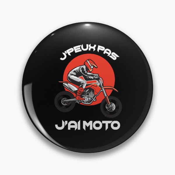 Item preview, J'peux Pas J'Ai Moto Humour Motar designed and sold by omgsavariya.
