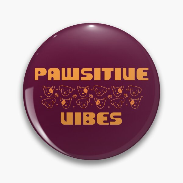 Item preview, Pawsitive Vibes (orange) designed and sold by kookycomet.