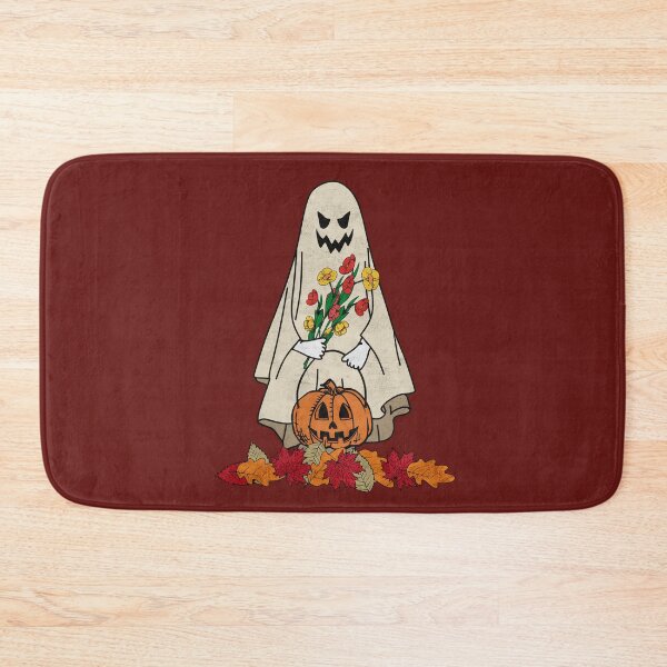 Item preview, Floral Ghost Flowers Bouquet Vintage Pumpkin Fall Leaves Cute Halloween Costume  designed and sold by alenaz.
