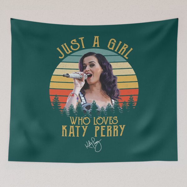 Item preview, Just A Girl Who Loves Katy Perry   designed and sold by EdselJACKSON.