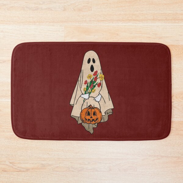 Item preview, Vintage Floral Ghost Cute Pumpkin Halloween Costume Fall Art designed and sold by alenaz.