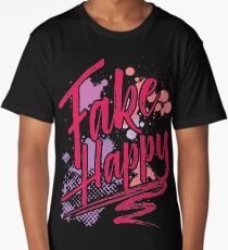 Fake Happy Long T-Shirt