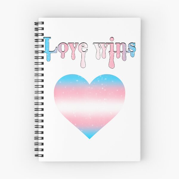 Item preview, Love wins (Transgender pride version) designed and sold by Designedbyeliza.