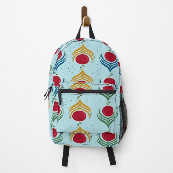 Item preview, Cherry farms stripes blue motif designed and sold by DreamKaracters.