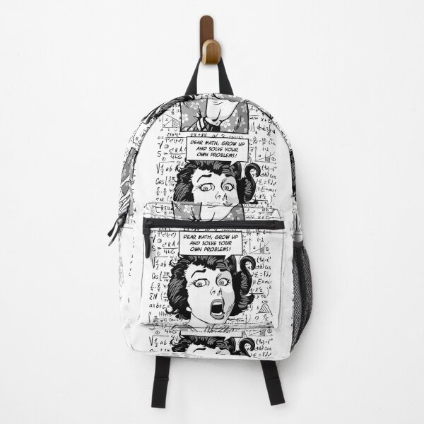 Item preview, Dear Math Grow Up And Solve Your Own Problems Pop Art Girl designed and sold by GrandeDuc.
