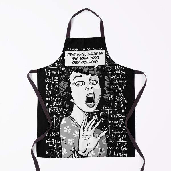 Item preview, Dear Math Grow Up And Solve Your Own Problems Pop Art Girl designed and sold by GrandeDuc.