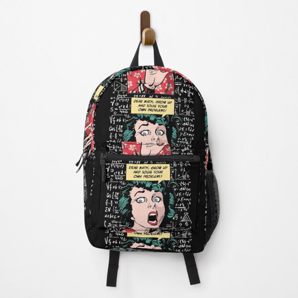 Item preview, Dear Math Grow Up And Solve Your Own Problems Pop Art Girl designed and sold by GrandeDuc.