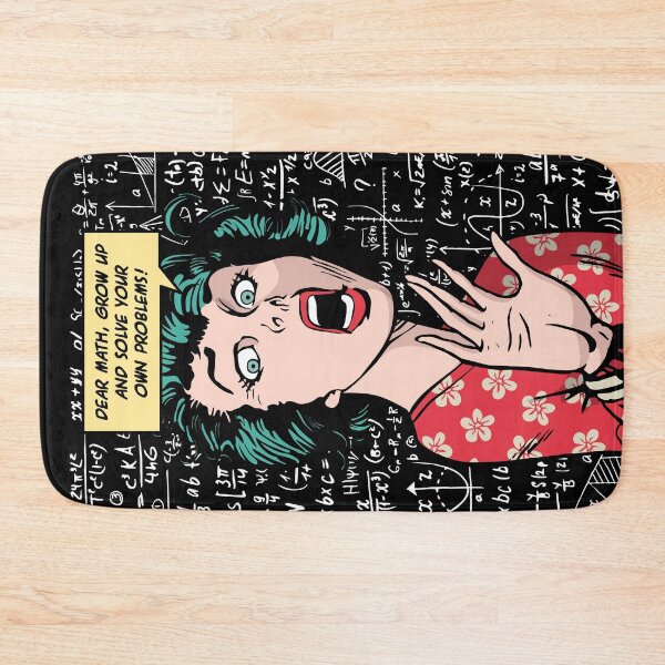 Item preview, Dear Math Grow Up And Solve Your Own Problems Pop Art Girl designed and sold by GrandeDuc.