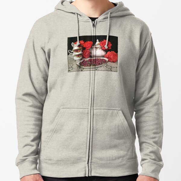 Old Country Roses Set Zipped Hoodie