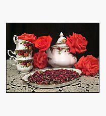 Old Country Roses Set Photographic Print