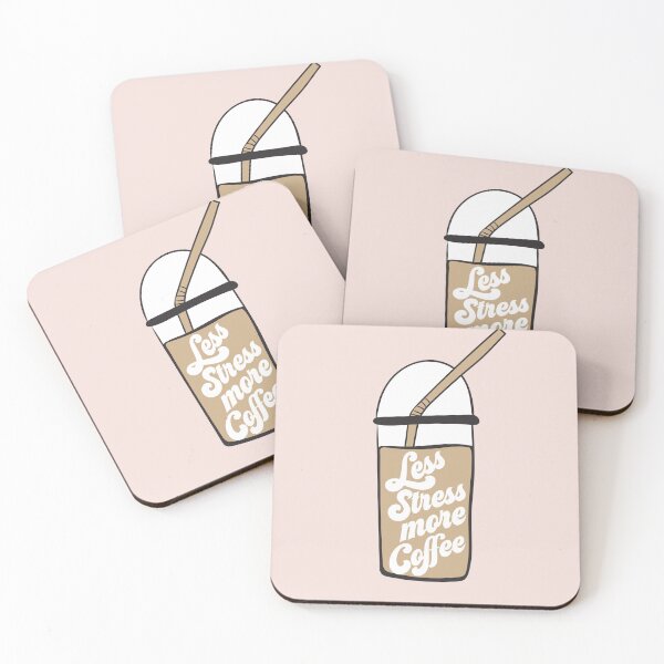 Item preview, Less stress more coffee designed and sold by Lavannya.