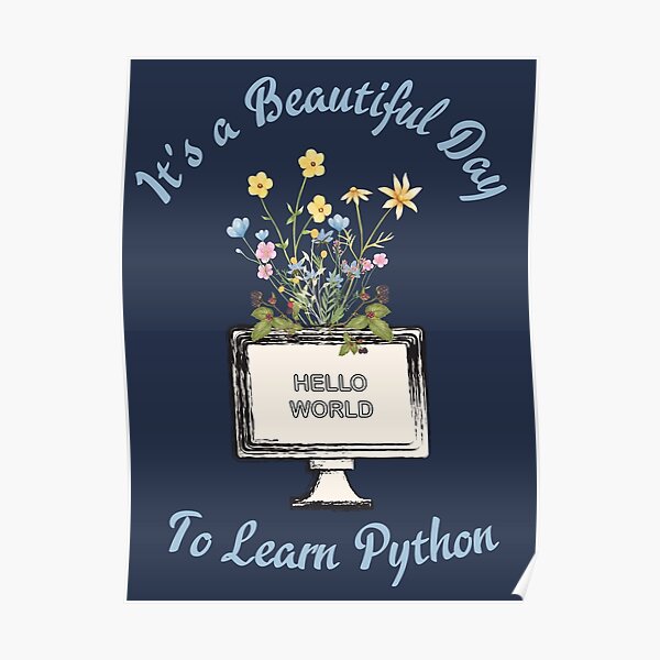 Póster «Regreso a la escuela Cotizaciones de Python para maestros | Es ...