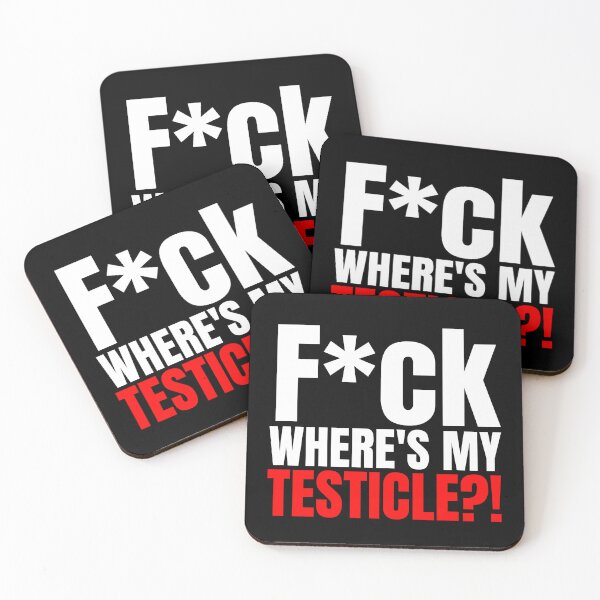 Item preview, F*ck Where's My Testicles?, Testicle Amputee, Orchiectomy, Testicle Amputation, Neutering, Testicle designed and sold by AmputTee.