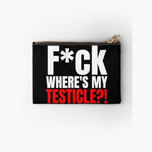 Item preview, F*ck Where's My Testicles?, Testicle Amputee, Orchiectomy, Testicle Amputation, Neutering, Testicle designed and sold by AmputTee.