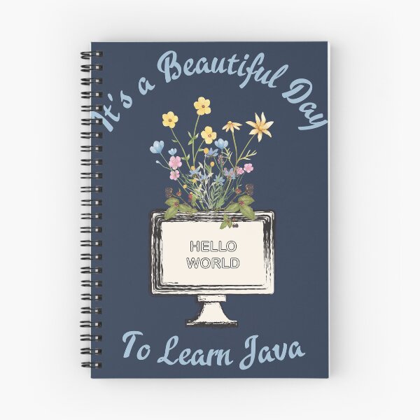 Item preview, Back to school Java quotes for teachers | It's a beautiful day to learn Java | It's a Good day to learn Java | flowers growing from book | Programmer Quotes | Programming Coding Quotes | code designed and sold by Saffire6.
