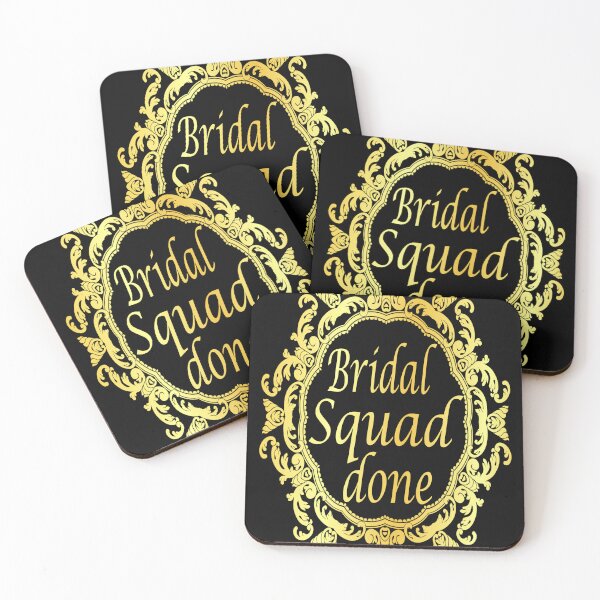 Item preview, '' Bridal Squad Done '' prewedding t-shirt  designed and sold by Soudesign99.