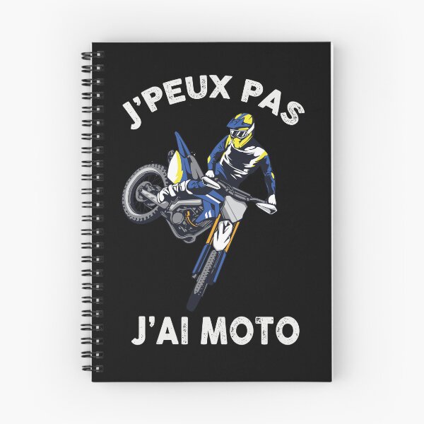 Item preview, J'peux Pas J'Ai Moto Passion Motocross designed and sold by omgsavariya.