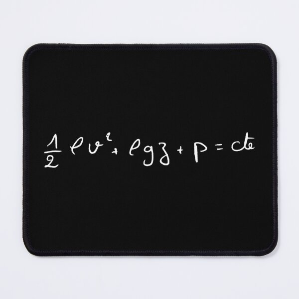 Item preview, bernoulli equation of fluid dynamics handwritten designed and sold by NoetherSym.