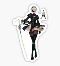 Nier Automata 2B Sticker