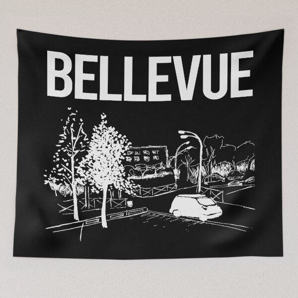 Item preview, Street Sketch Bellevue designed and sold by bettyn9wp.