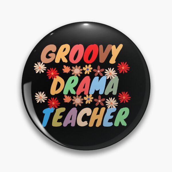 Item preview, groovy drama teacher back to school  designed and sold by justbejoker.