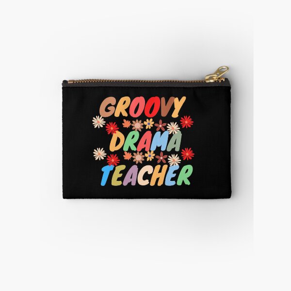 Item preview, groovy drama teacher back to school  designed and sold by justbejoker.