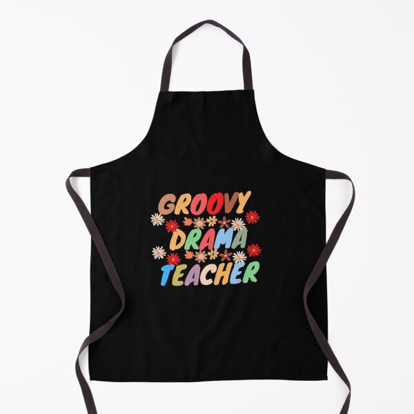 Item preview, groovy drama teacher back to school  designed and sold by justbejoker.