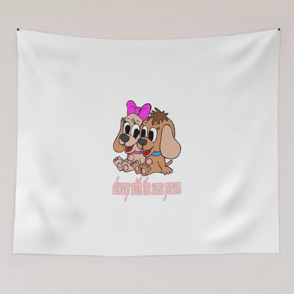 Item preview, '' Always With The Same Person '' prewedding t-shirt  designed and sold by Soudesign99.