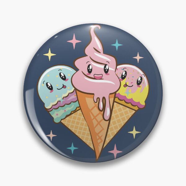 Item preview, Cute Japanese Cartoon Style Ice Cream Party - Kawaii Style designed and sold by Numero14.