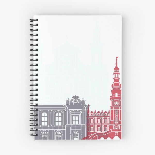 Item preview, Lublin skyline poster designed and sold by paulrommer.