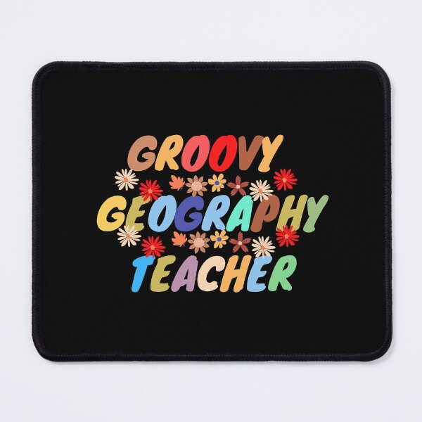 Item preview, groovy geography teacher back to school designed and sold by justbejoker.