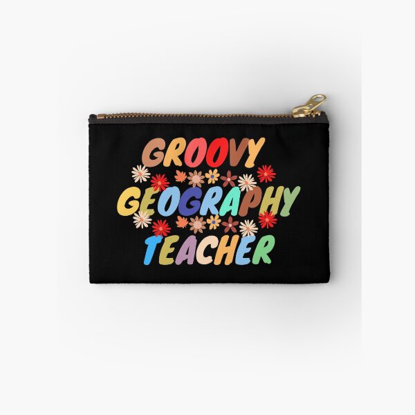 Item preview, groovy geography teacher back to school  designed and sold by justbejoker.