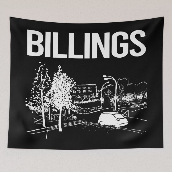 Item preview, Street Sketch Billings designed and sold by bettyn9wp.