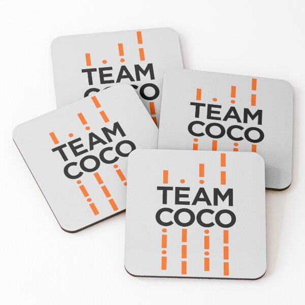 Item preview, Team Coco with Morse Code designed and sold by Xillandee.