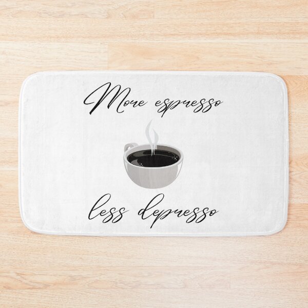 Item preview, More espresso less depresso designed and sold by addict2reading.
