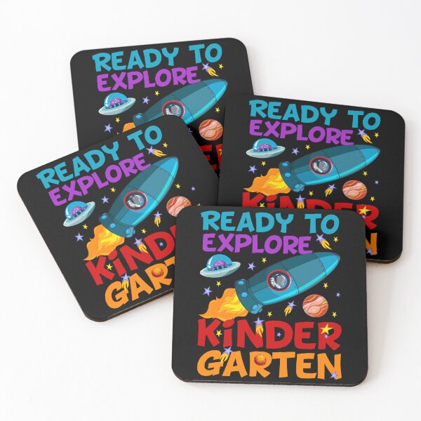 Item preview, Ready To Explore Kindergarten Funny Back to School Kindergarten Teacher designed and sold by dass-art.