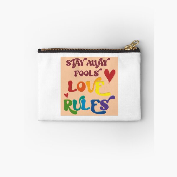 Item preview, Stay Away Fools Love Rules designed and sold by wonderweird.